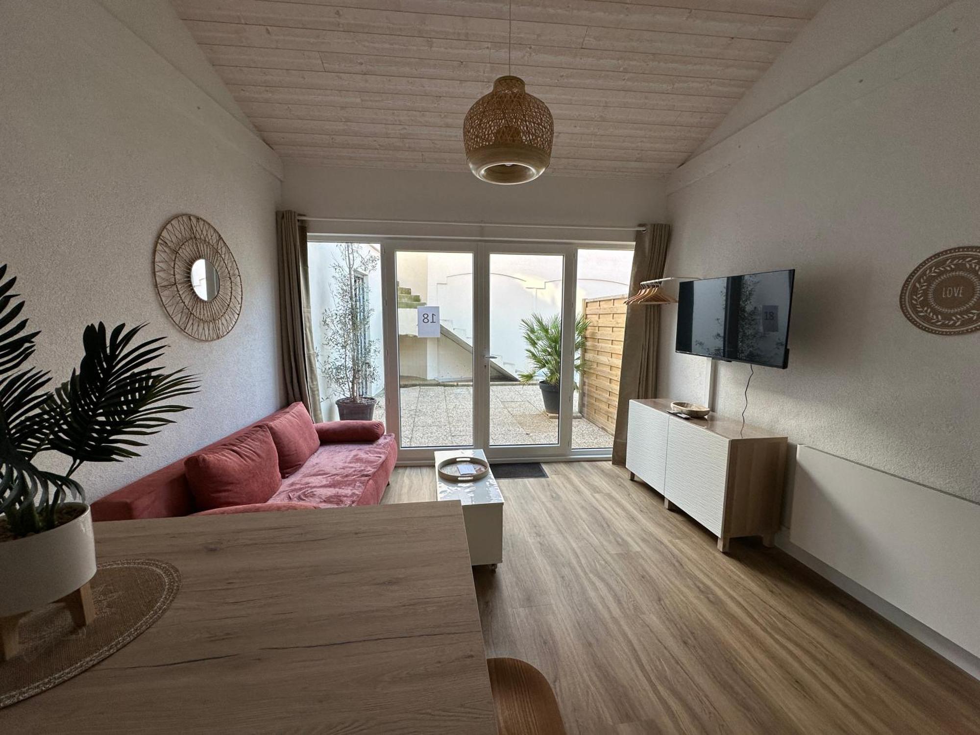La Dune, Proche Rue Pietonne Et Plage 생장드몽 외부 사진