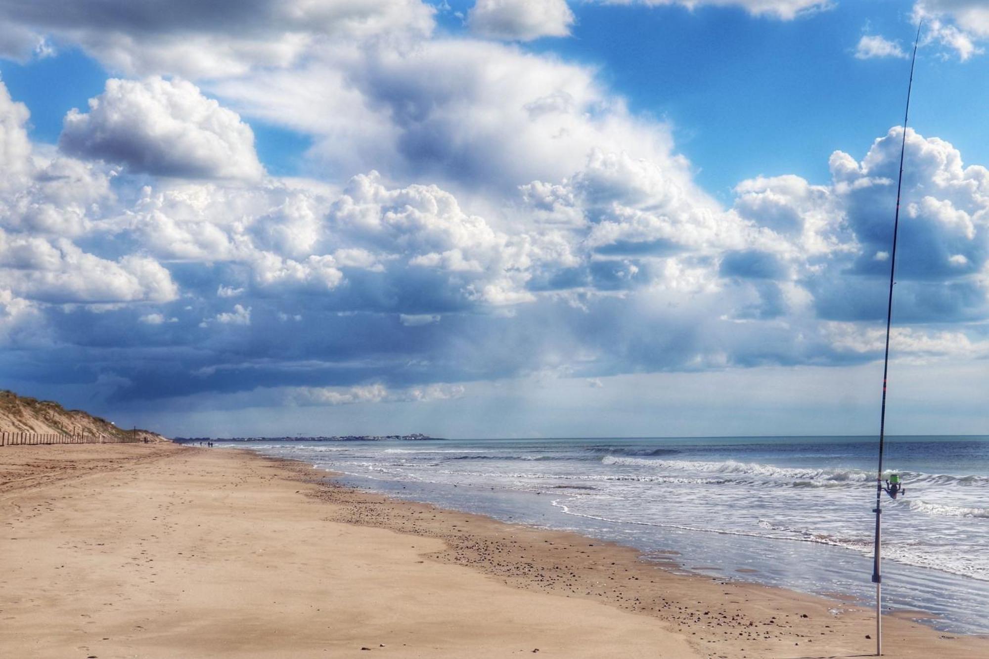 La Dune, Proche Rue Pietonne Et Plage 생장드몽 외부 사진